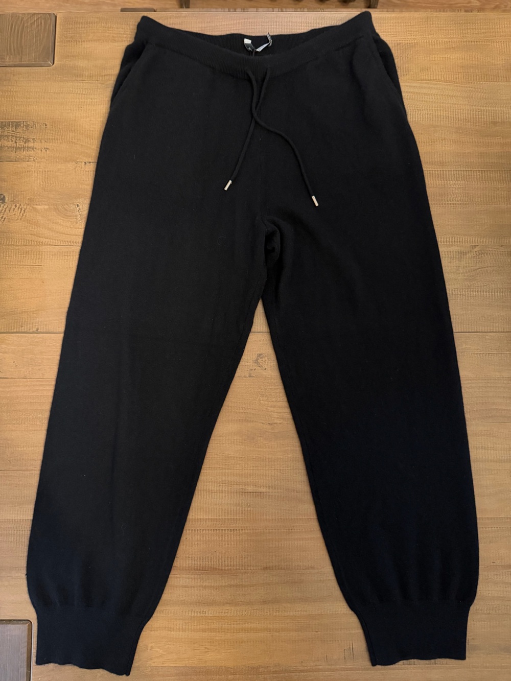 NWT M.M. Lafleur 100% Cashmere Keely Jogger in Black